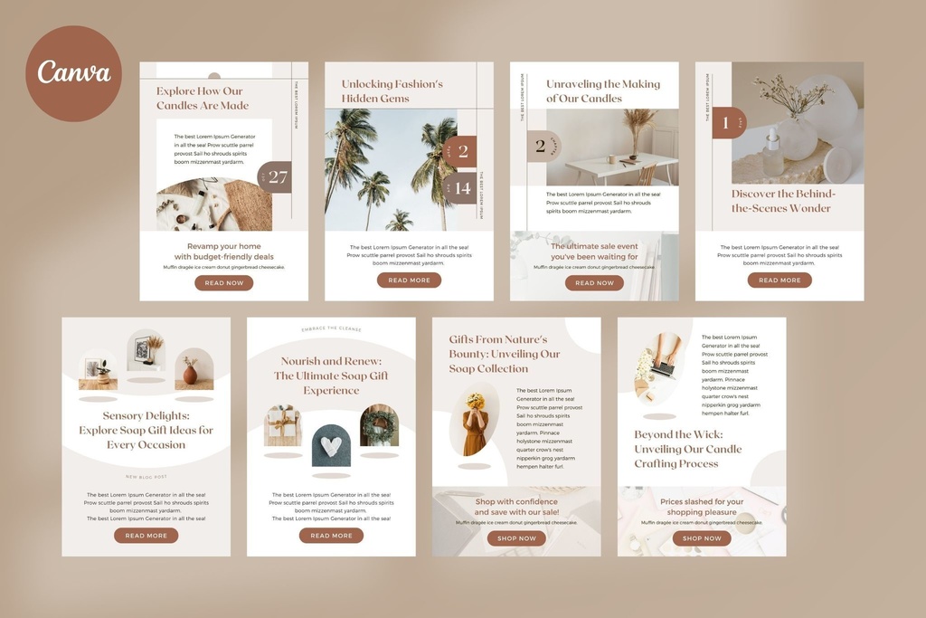 Canva Email Templates Shadow