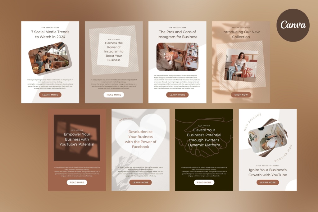 Canva Email Templates Hand