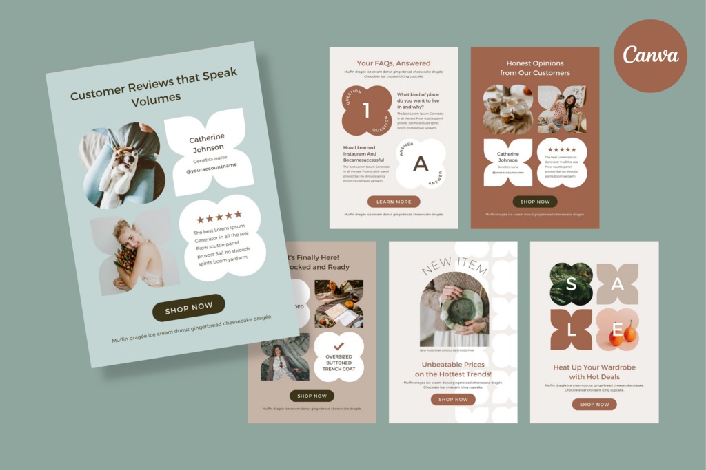 Canva Email Templates Mint