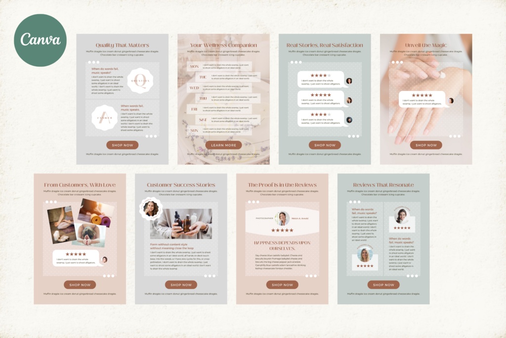 Canva Email Templates Dot