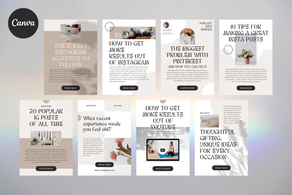 Canva Email Templates Luxe