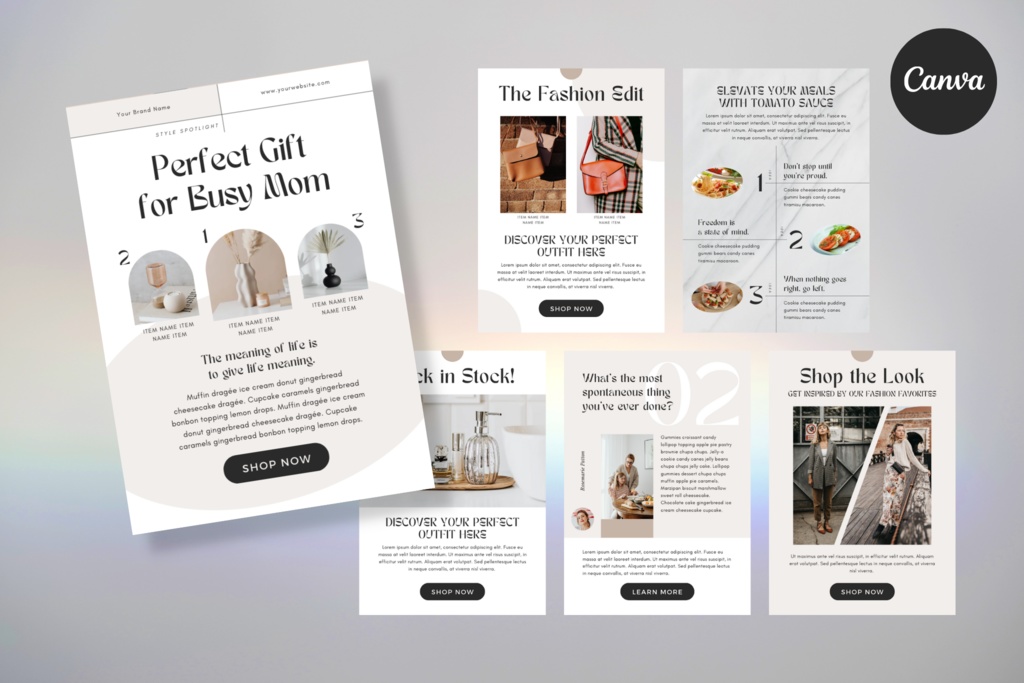 Canva Email Templates Luxe