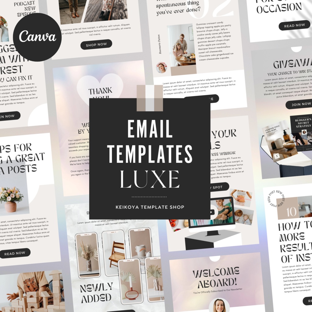 Canva Email Templates Luxe