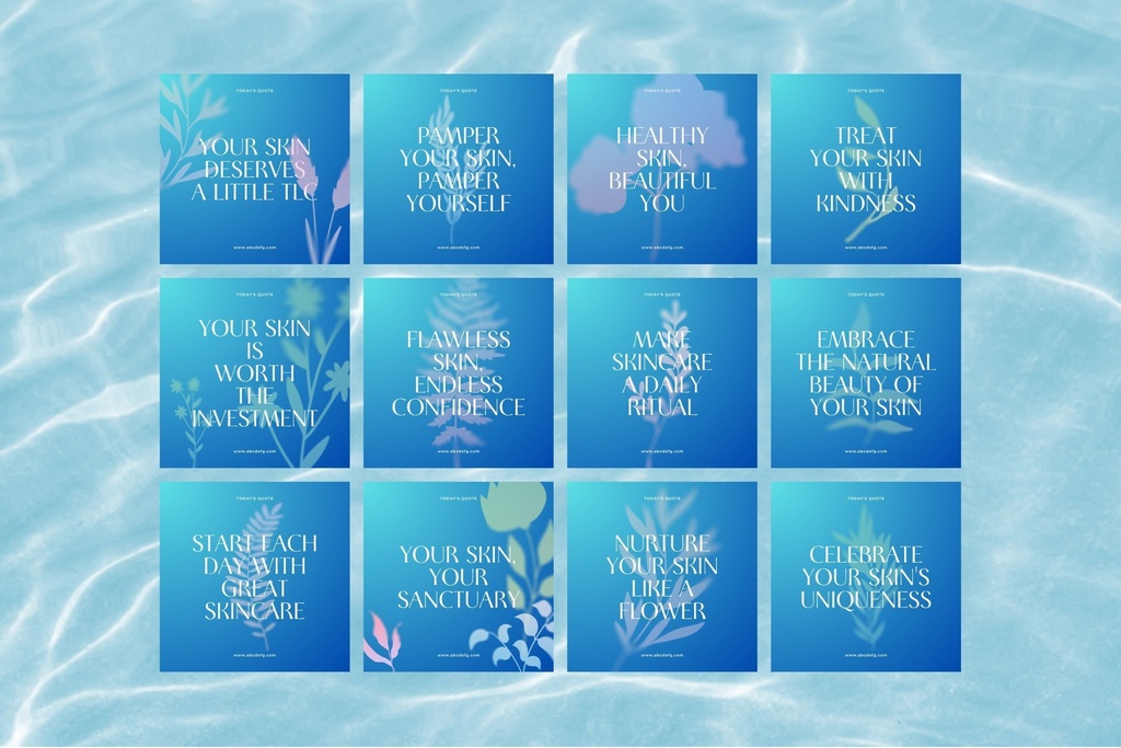 150 Canva Instagram Templates Wellness Quote