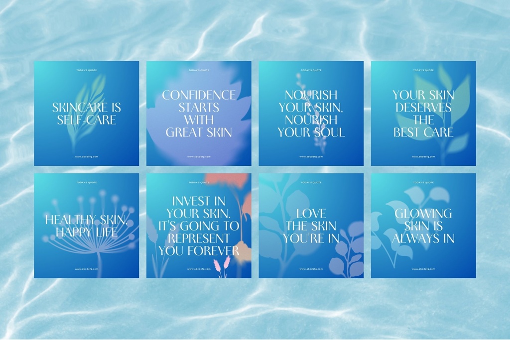 150 Canva Instagram Templates Wellness Quote