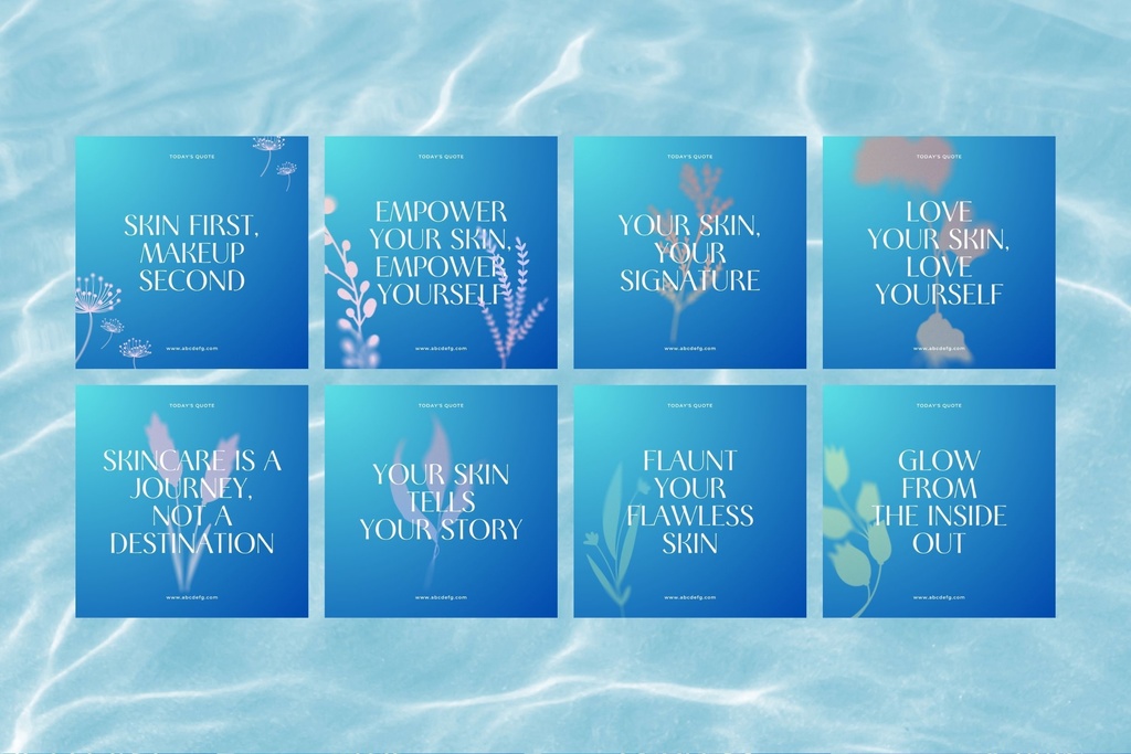 150 Canva Instagram Templates Wellness Quote