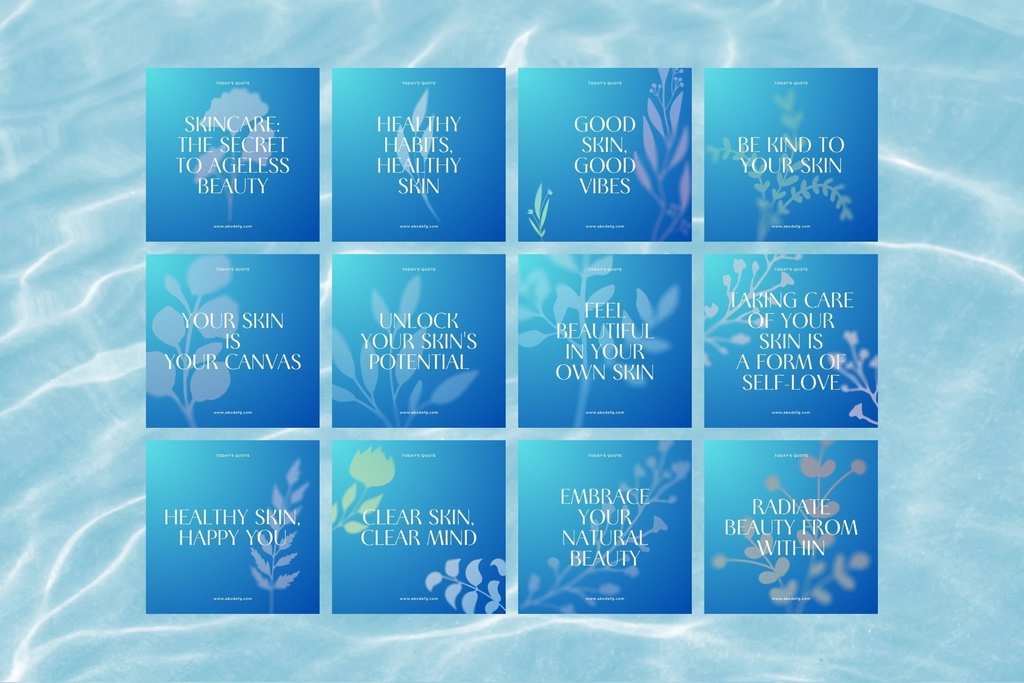 150 Canva Instagram Templates Wellness Quote