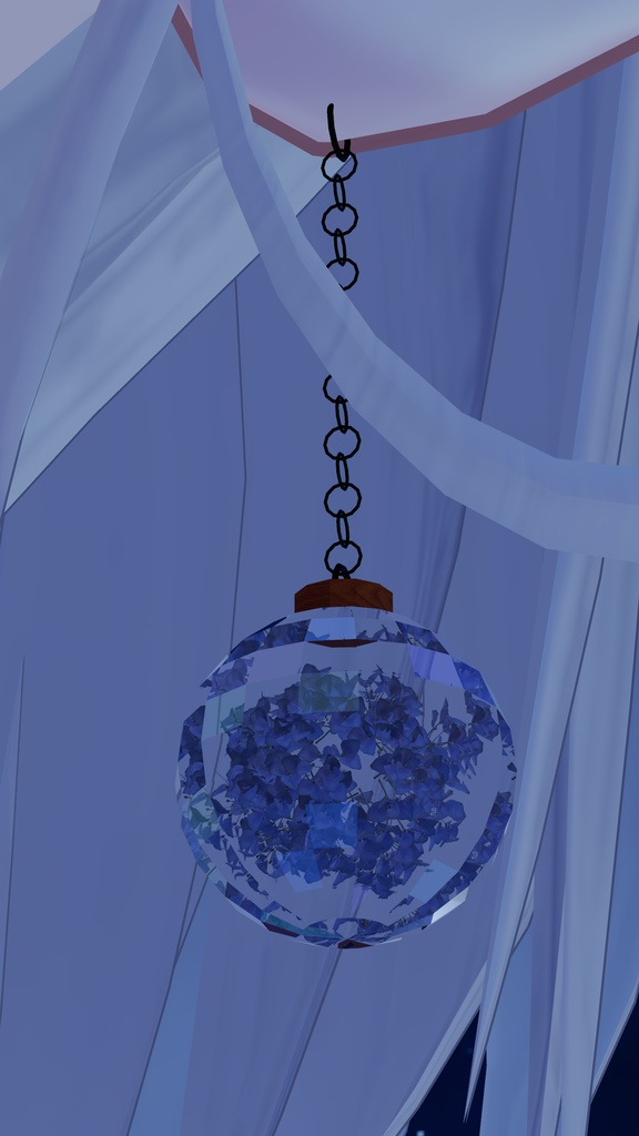 【FREE】ハーバリウムイヤリング【VRChat】