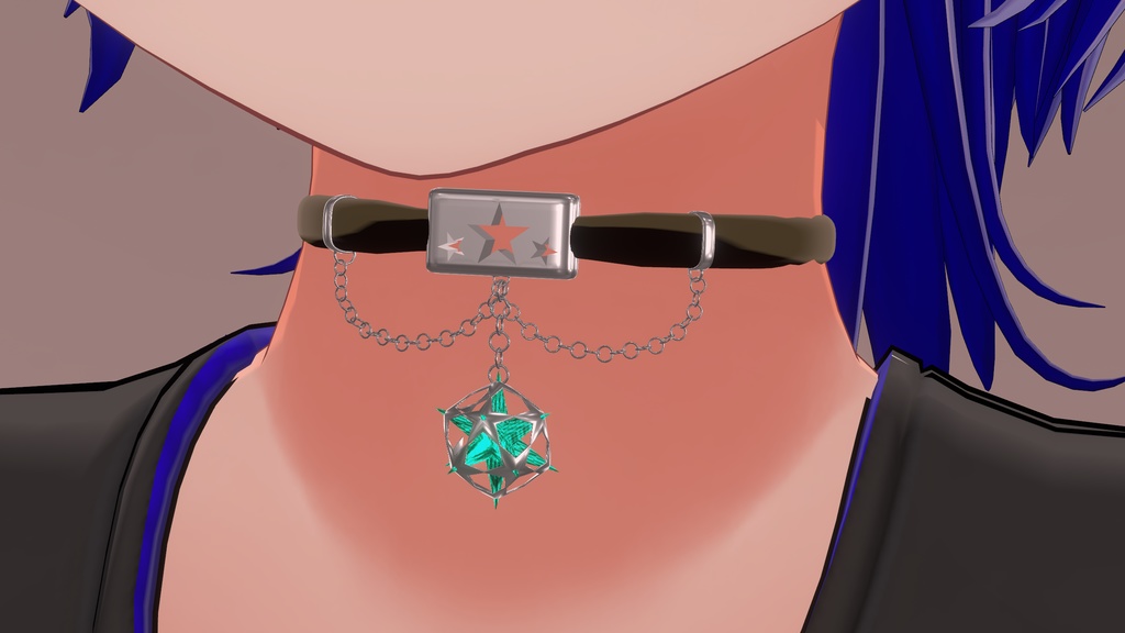 【FREE】GothicChoker【VRChat】