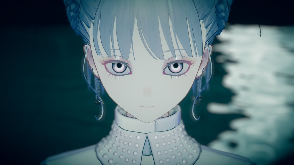 【FREE】GeometricEarring【VRChat】