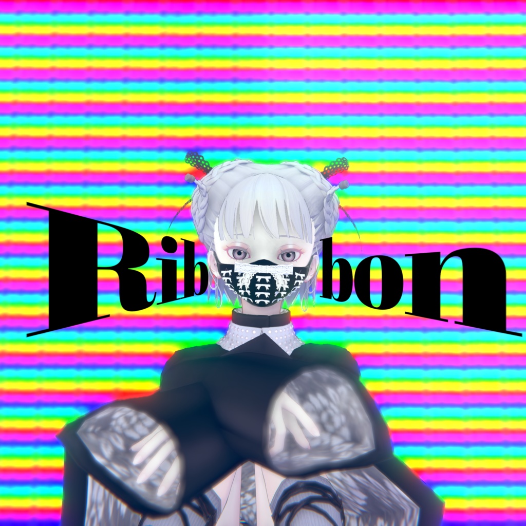 【無料/3D装飾品】FrenchMouth【VRChat】