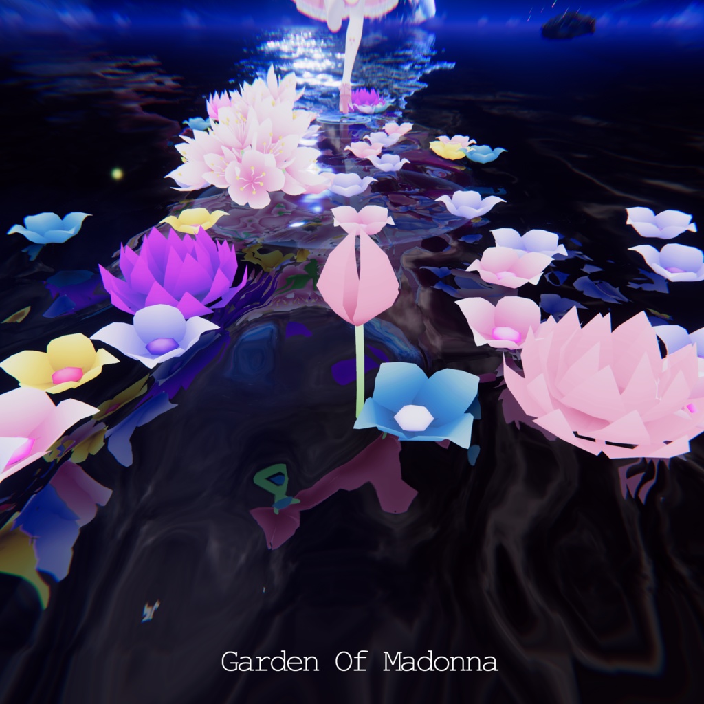 【歩行パーティクル/3D装飾品】GardenOfMadonna【VRChat】