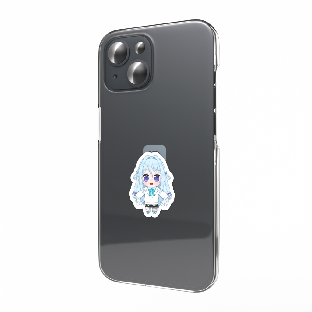 空樹リア ステッカー(ぬいぐるみ風ミニキャラ)