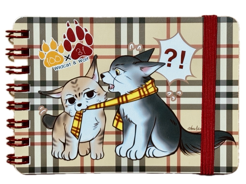 やまねこっこ&おおかみっこメモ帳