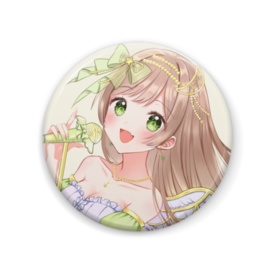 【在庫限り】月神せれな/缶バッジ(キービジュアル)