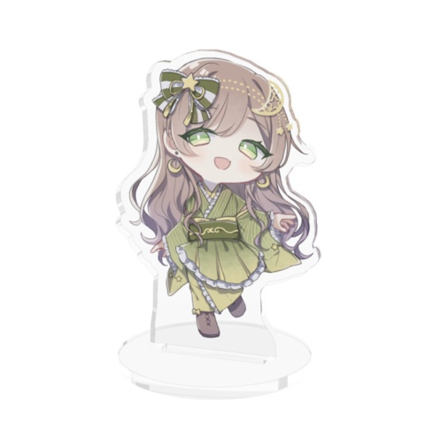 【予約販売】月神せれな/和服アクリルスタンド【Vtuber活動5周年】