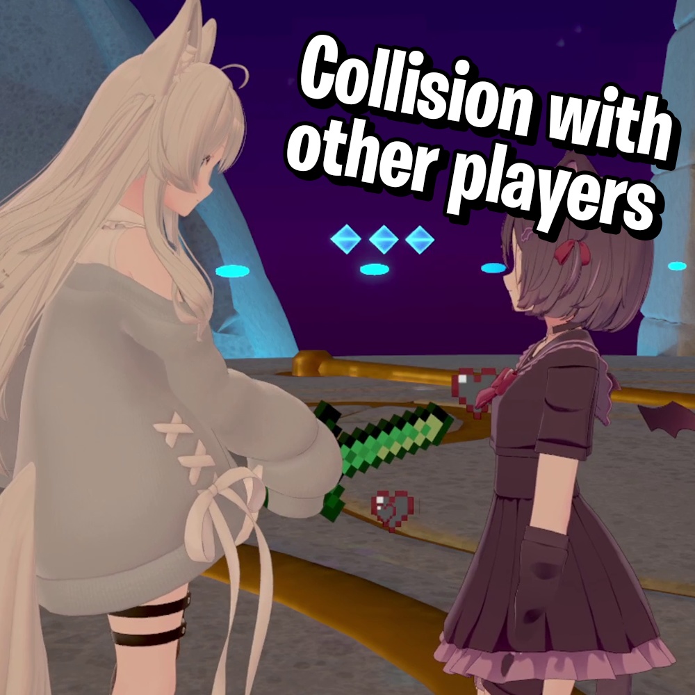 【VRChat】 Minecraft Sword Functional