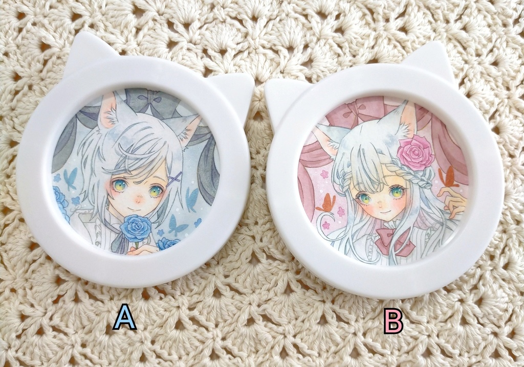 ねこみみ額原画