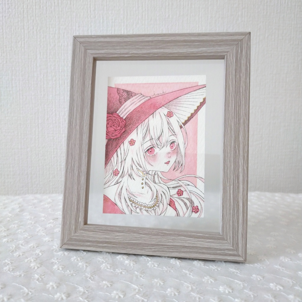 額装ドローイング