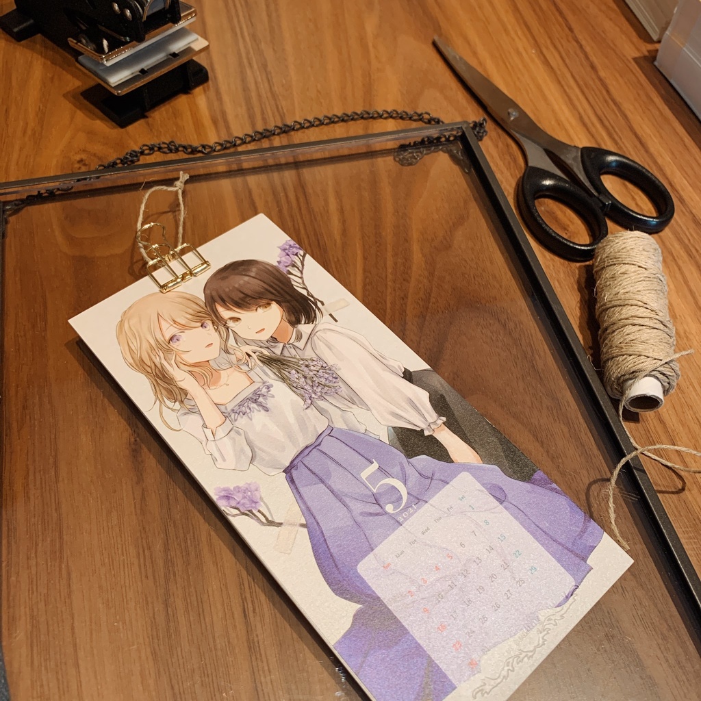 【壁掛けタイプ】秘封倶楽部ボタニカルカレンダー2021