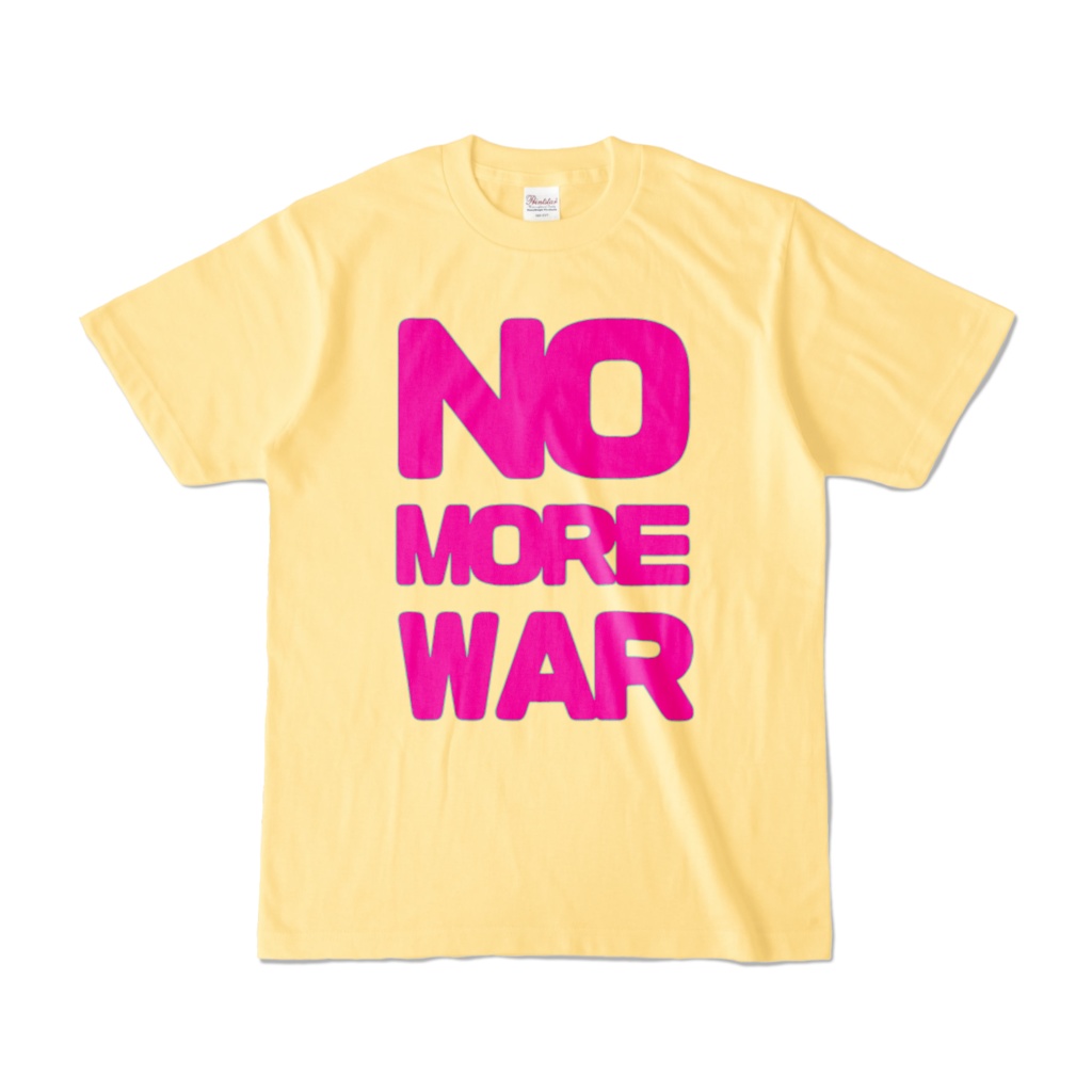 NO MORE WARカラーTシャツ(全7種)