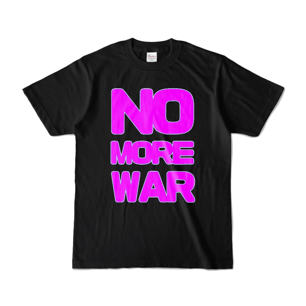 NO MORE WARカラーTシャツ(全7種)
