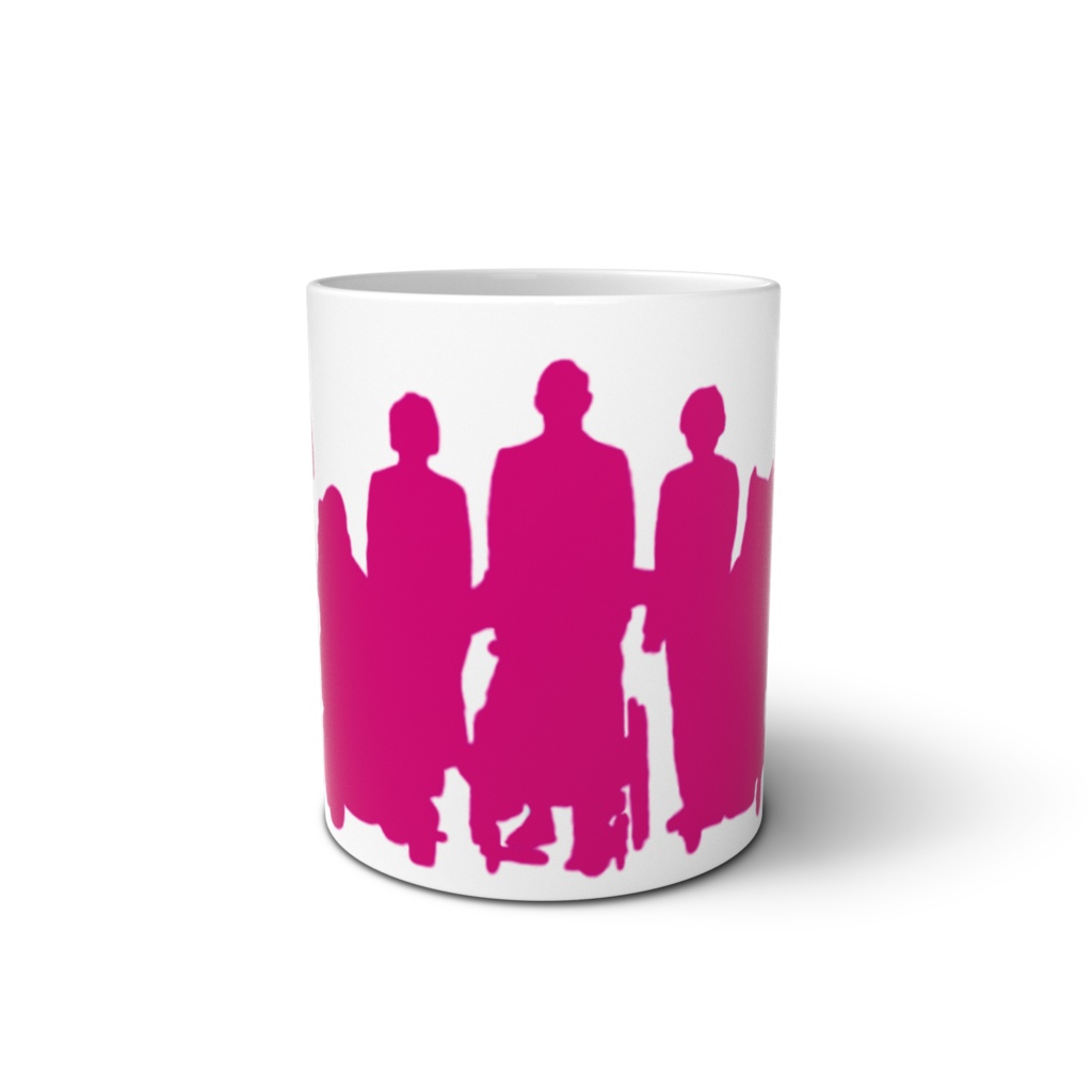 シルエット8人衆 マグカップ