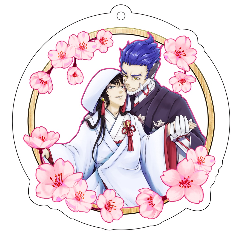 桜アオ主アクキー