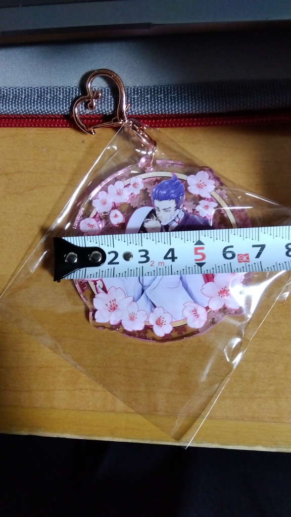 桜アオ主アクキー