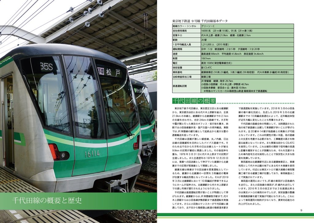 TOKYO 13 SUBWAYS 千代田線編