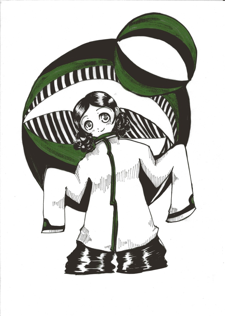 【原画13】兄待つ子