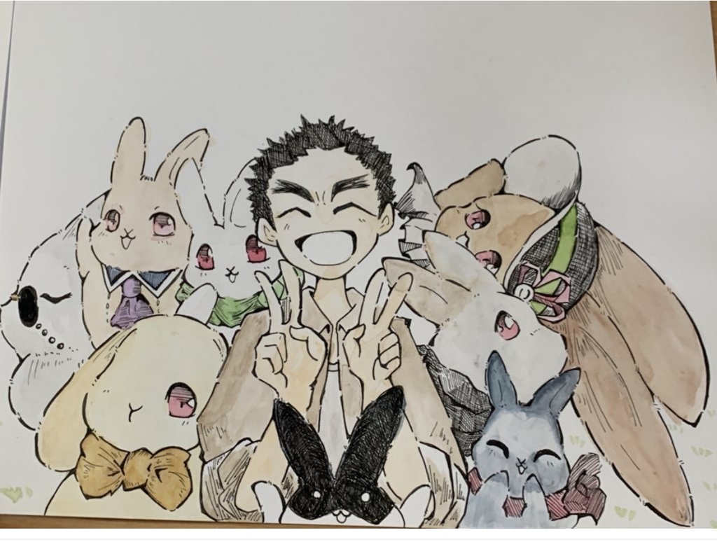 淀野報道写真事務所 開業祝いタオル