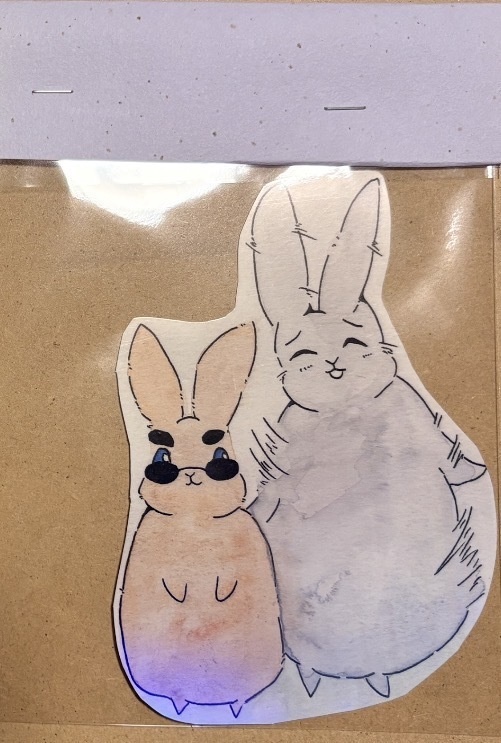 でっかいシール (うさぎ園鳴)