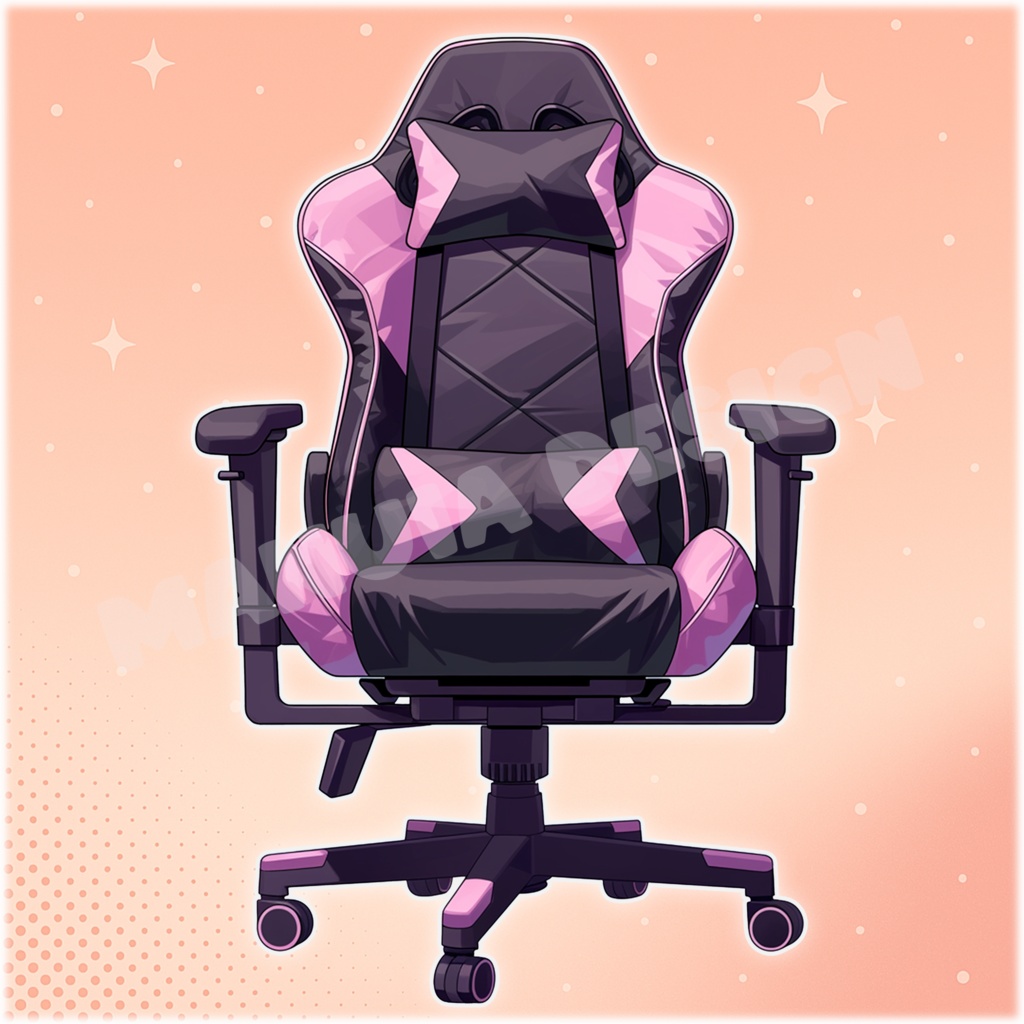 Gaming chair - PNG Vtuber asset