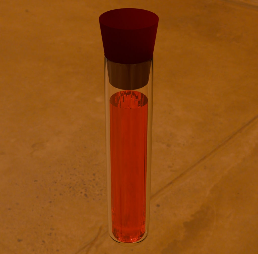 赤試験管