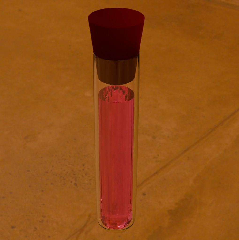 ピンク試験管