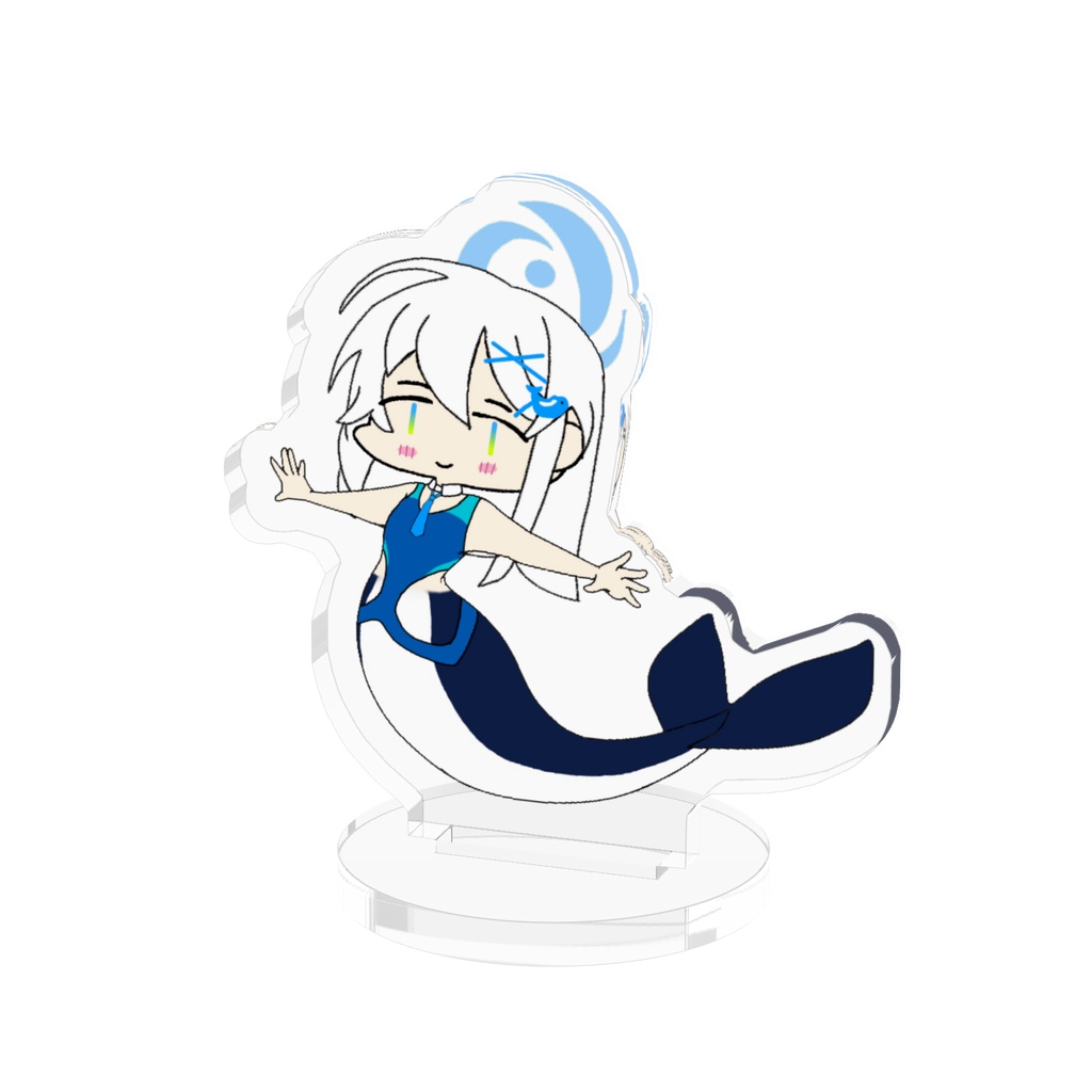 オデュッセイアシロオルカアクリルフィギュア