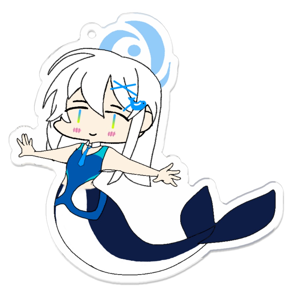 オデュッセイアシロオルカアクキー中サイズ