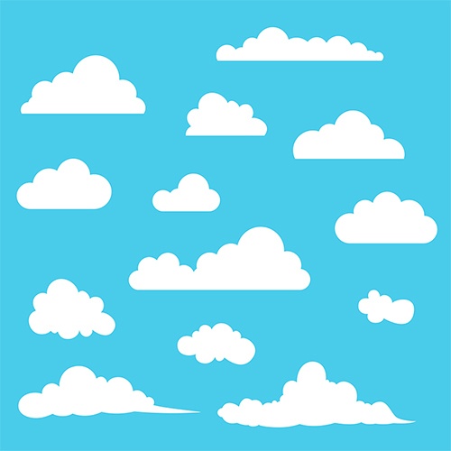 雲のデザイン