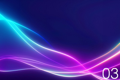 カラフルウェーブ背景10種