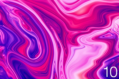 カラフルウェーブ背景10種