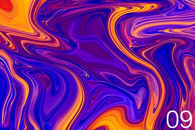 カラフルウェーブ背景10種