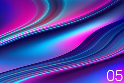 カラフルウェーブ背景10種