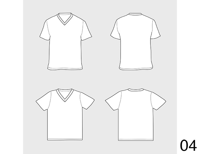 Tシャツ、スウェット、キャップ等テンプレート