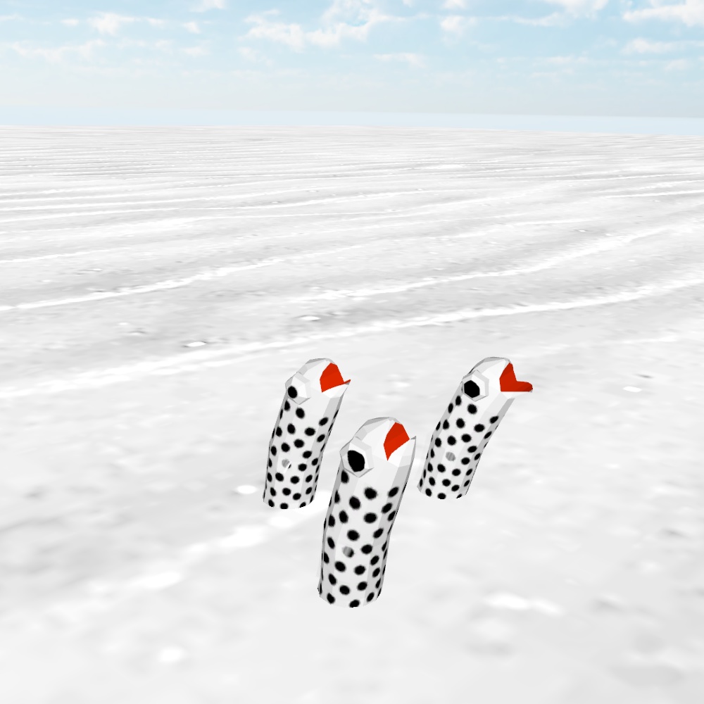 VRC想定3Dアバター 「ちんぷぅ」