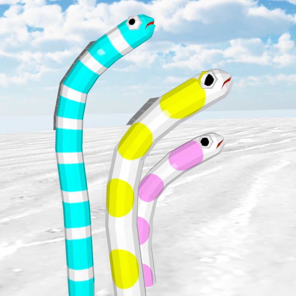 VRC想定3Dアバター　「ちんぷぅ」