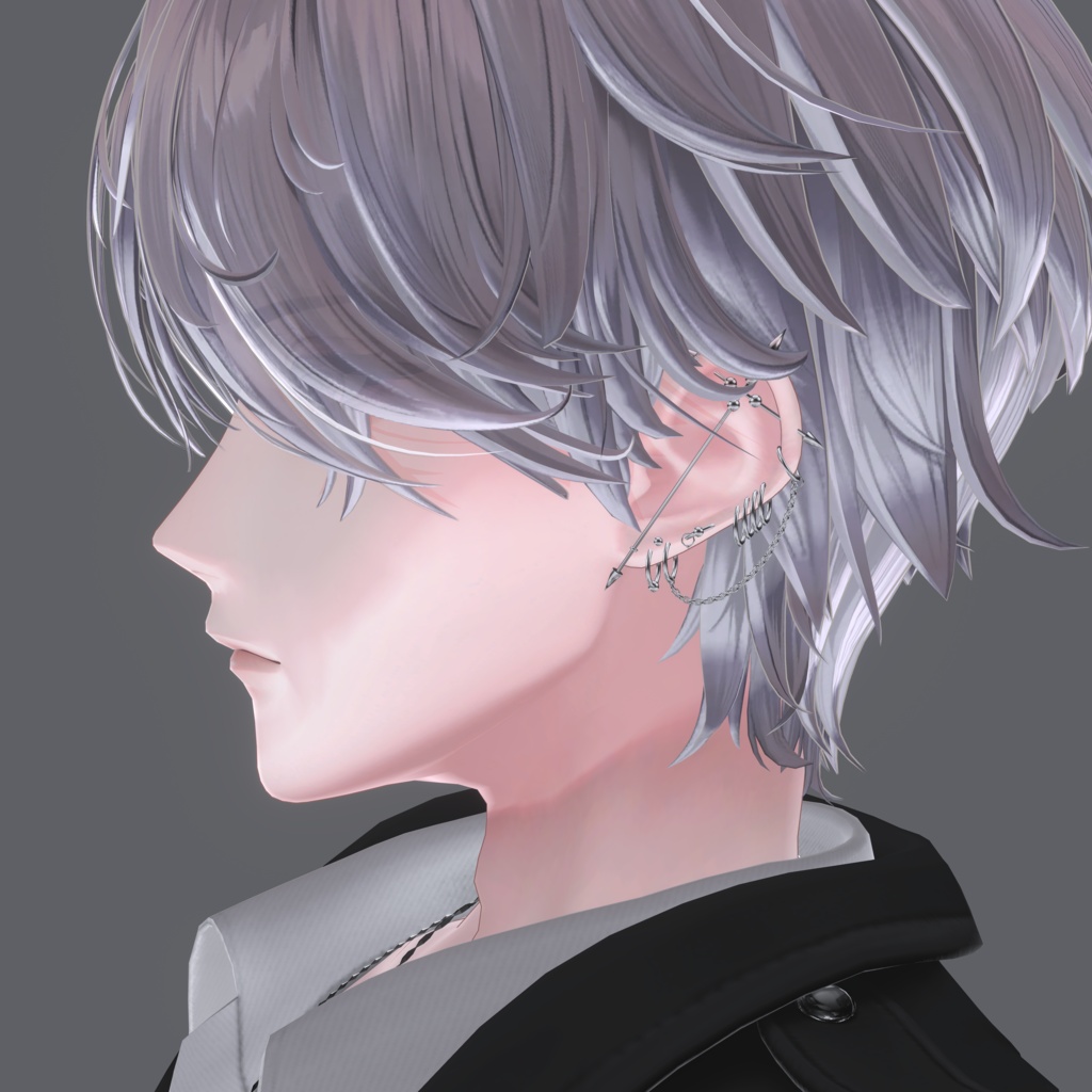 【17アバター対応】『Cross Veil』オリジナル3Dモデル