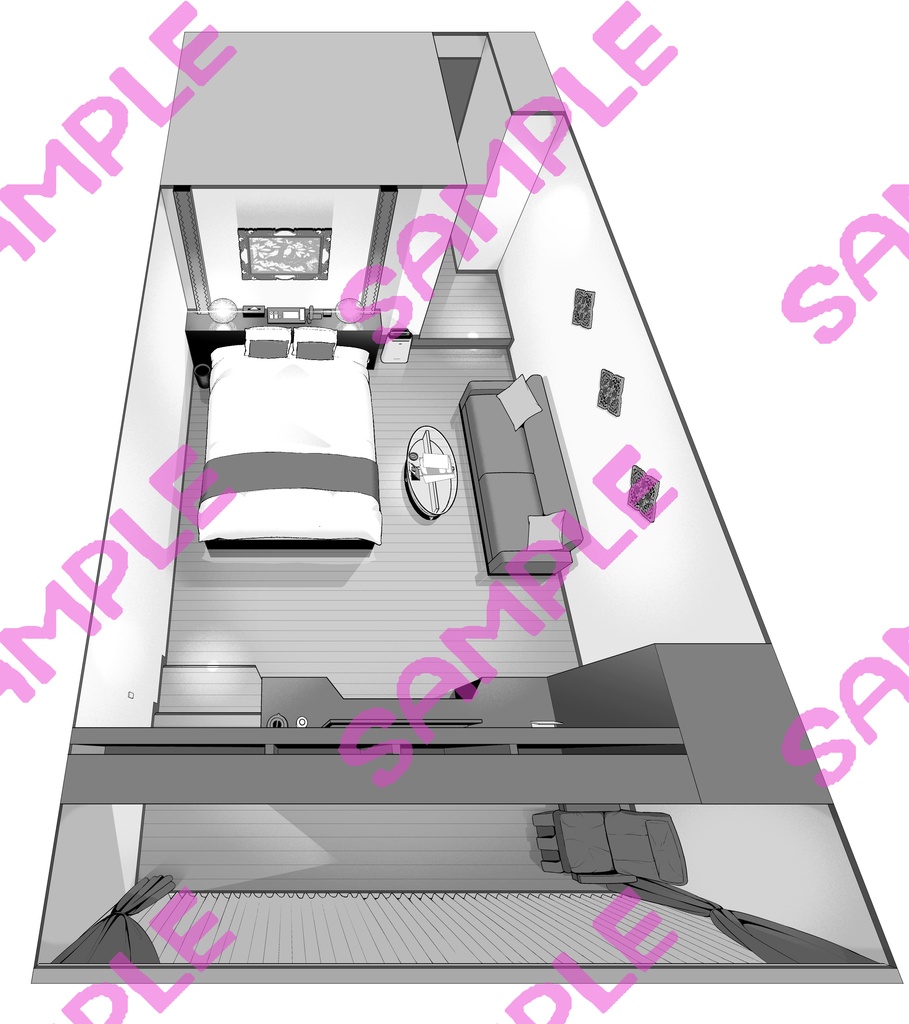 ラブホテル3セット