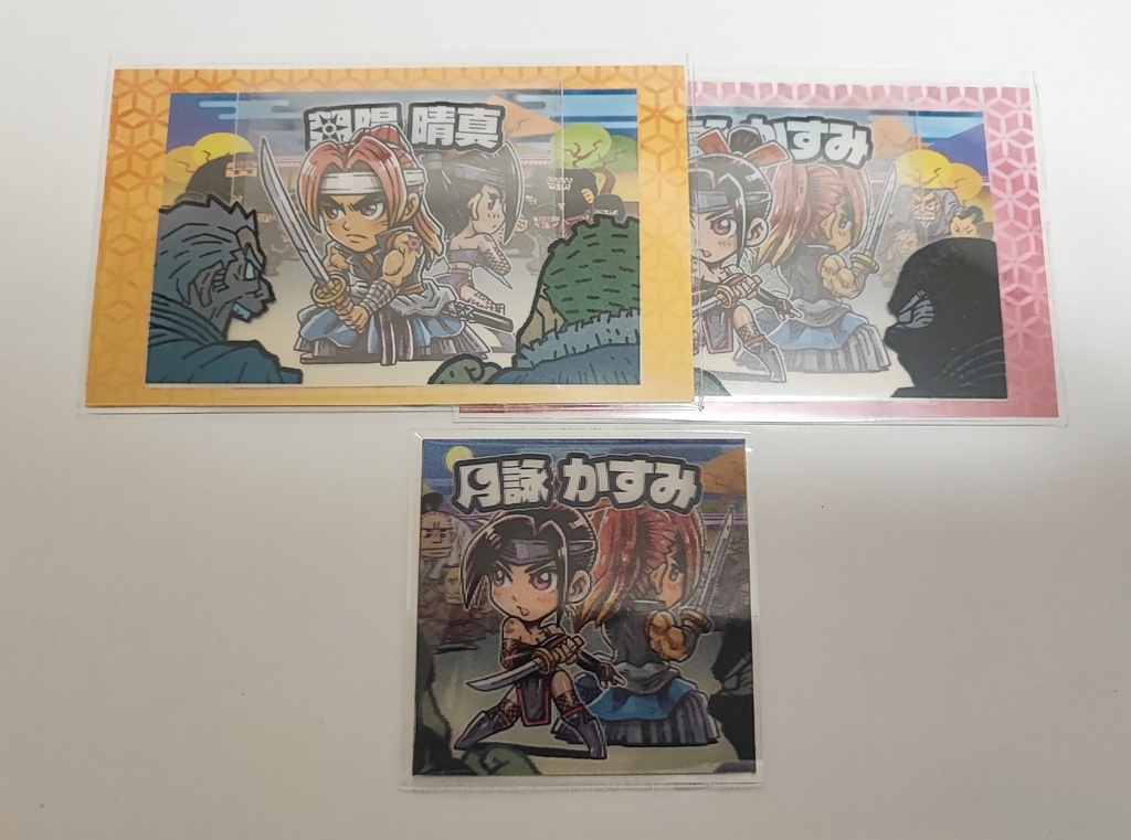 □かセ□「朝陽晴真」「月詠かすみ」 レンチ（かすみメイン）+透明セット