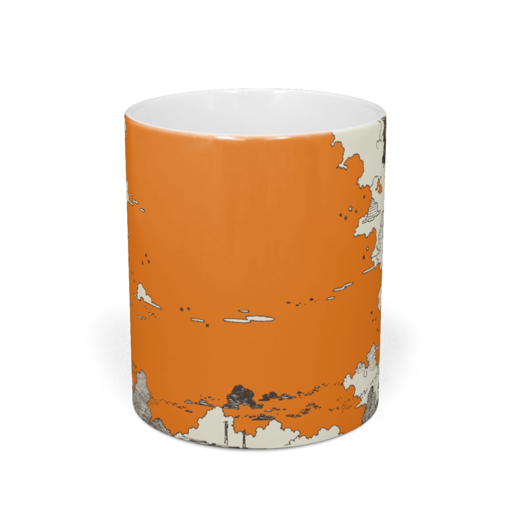 マグカップ-円筒の空を縫って